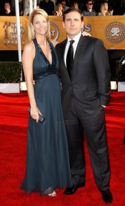 Steve Carell and wife at the 15th Annual Screen Actors Guild Awards © Piaget