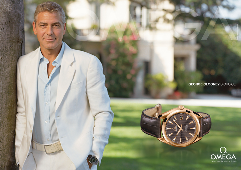 omega clooney watch