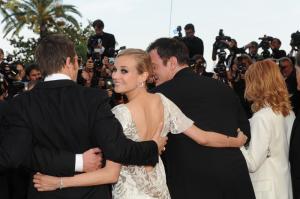 Actress Diane Kruger,wearing a 101 Feuille Jaeger-LeCoultre watch, attends the Inglourious Basterds Premiere held at the Palais Des Festivals during the 62nd International Cannes Film Festival Photo:Rachid Belak