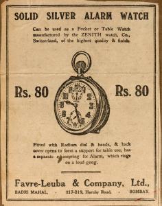 The ZENITH watch of Gandhi