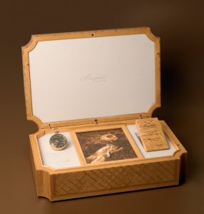 The presentation box of the Marie-Antoinette Grande Complication pocket-watch ~ N°1160