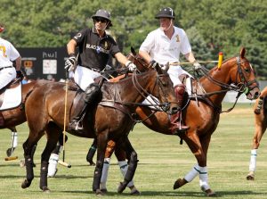 NEW YORK - MAY 30:  Polo player Nacho Figueras and Prince Harry attend the 2009 Veuve Clicquot Manhattan Polo Classic on Governors Island on May 30, 2009 in New York City.  (Photo by Jason Kempin/WireImage)