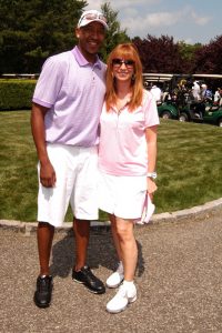 Chris Duhon (New York Knicks) wearing TW Steel’s TECH watch & Jill Zarin (Bravo’s Real Housewives of New York) wearing TW Steel’s Canteen Style watch