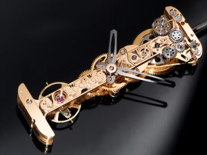 CORUM Golden Bridge Movement