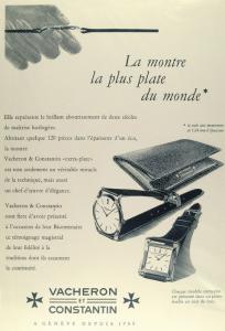 Vacheron Constantin Ad from 1955