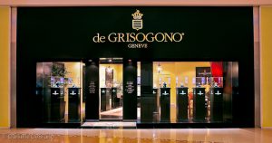 de GRISOGONO boutique in Las Vegas at Crystals