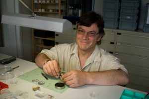 Jean-Claude Sozzani, watchmaker and head of the technical department