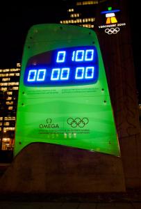 100 days to go till the opening ceremony of the Vancouver 2010 Olympic Winter Games