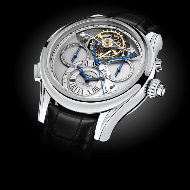 ExoTourbillon Rattrapante from the Montblanc Collection Villeret 1858