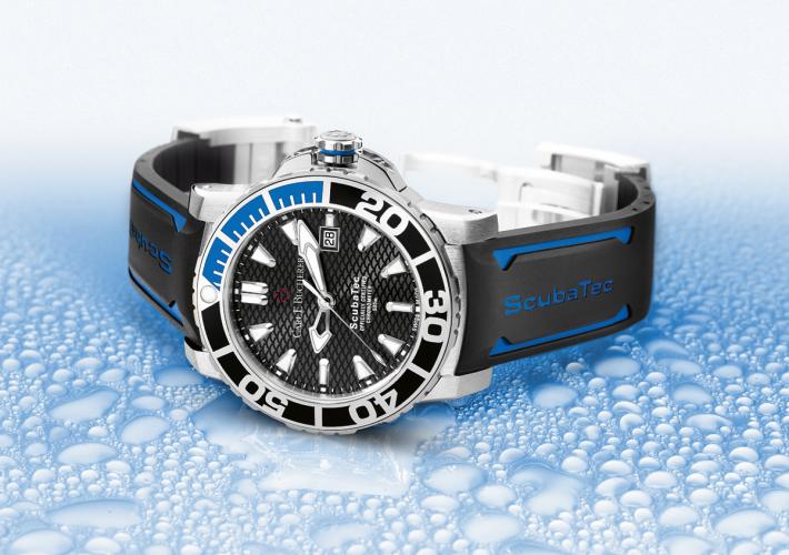 Carl F. Bucherer ScubaTec with rubber strap