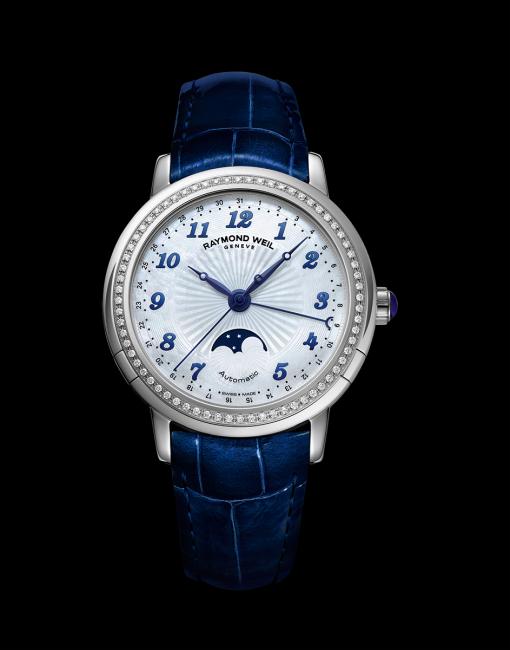 Lady maestro Phase de Lune watch from Raymond Weil