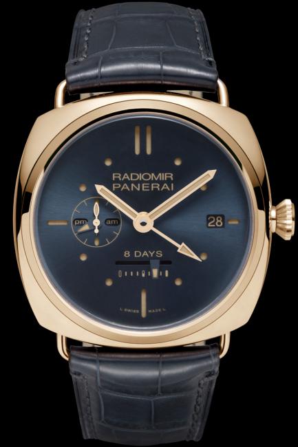 Officine Panerai presents the Radiomir 8 Days GMT Oro Rosso