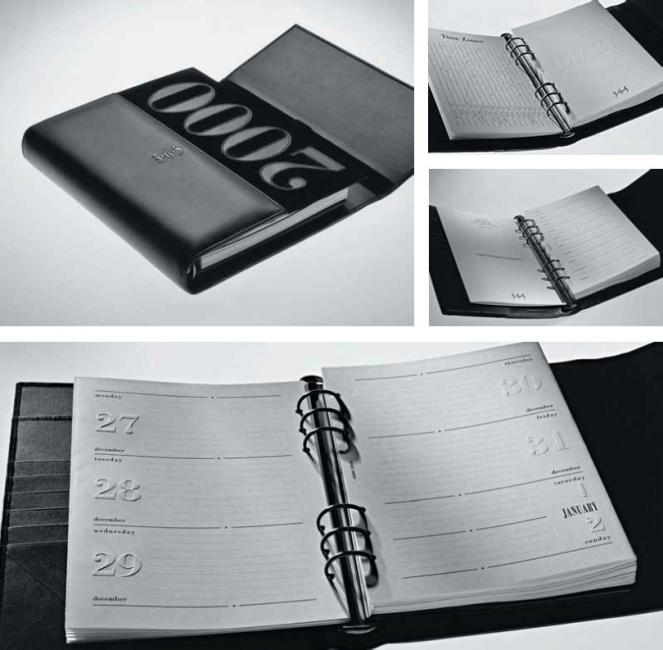 Limited edition agenda by Giuliano Mazzuoli