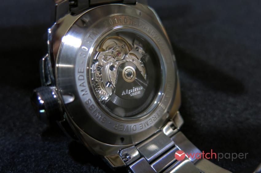 The AL-525 automatic caliber, will provide a 38-hour power reserve