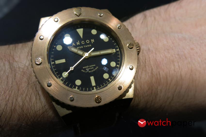 Ancon M26 Tank on the wrist