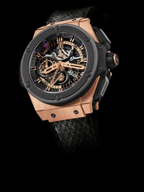 Hublot King Power Black Mamba King Gold