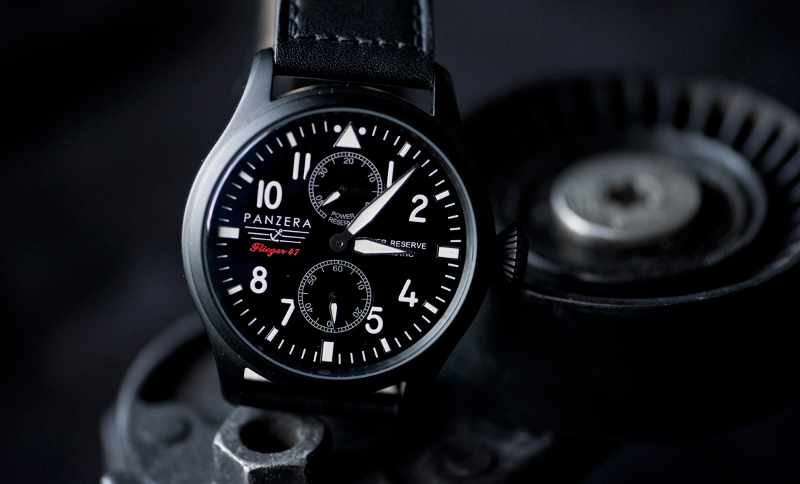 PANZERA Flieger 47 High quality at low flying price WatchPaper