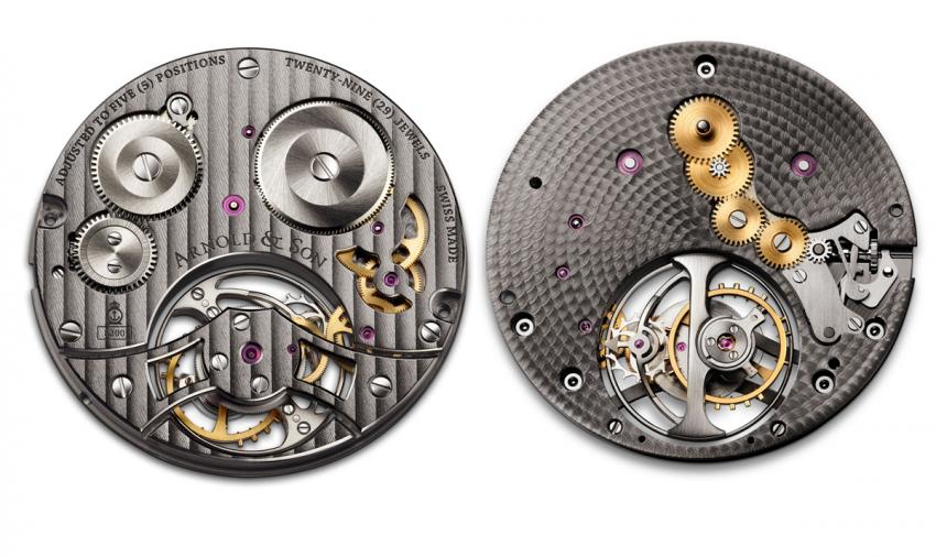 Arnold & Son ultra-thin mechanical movement, A&S8200