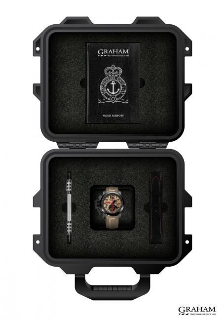 The Chronofighter Oversize Superlight Baja 1000 comes with an impressive box.