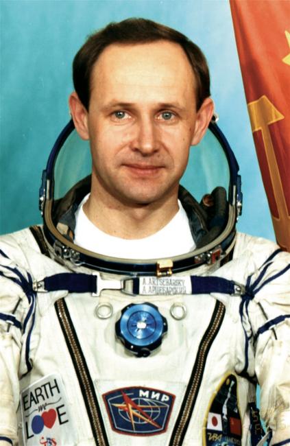 Ukrainian–born Russian cosmonaut, Anatoly Artsebarsky. 
