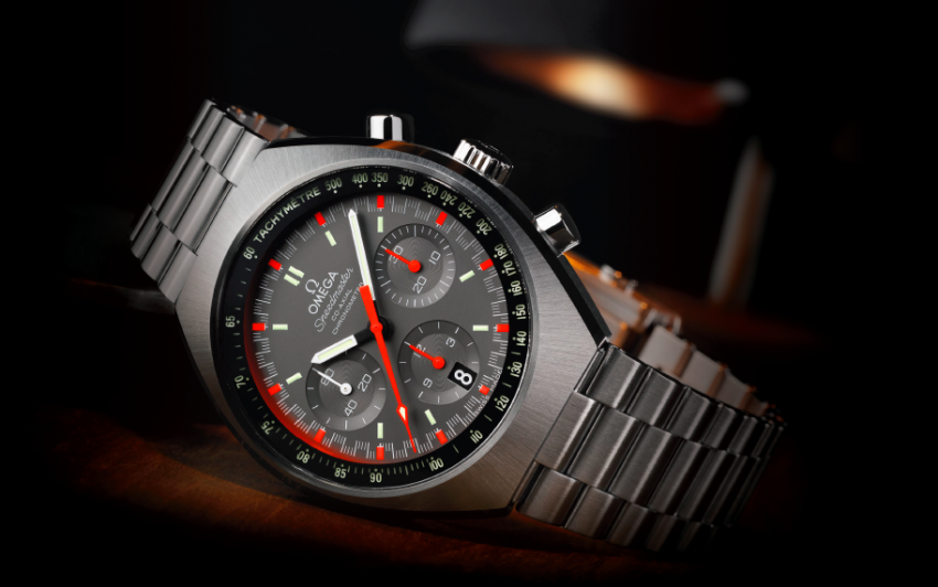 The updated Omega Speedmaster Mark II