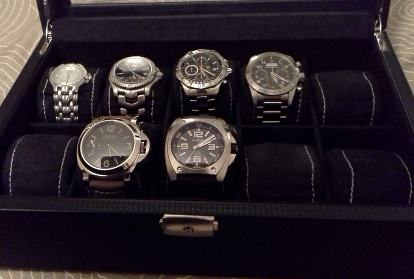 TimeCaptain's collection of watches