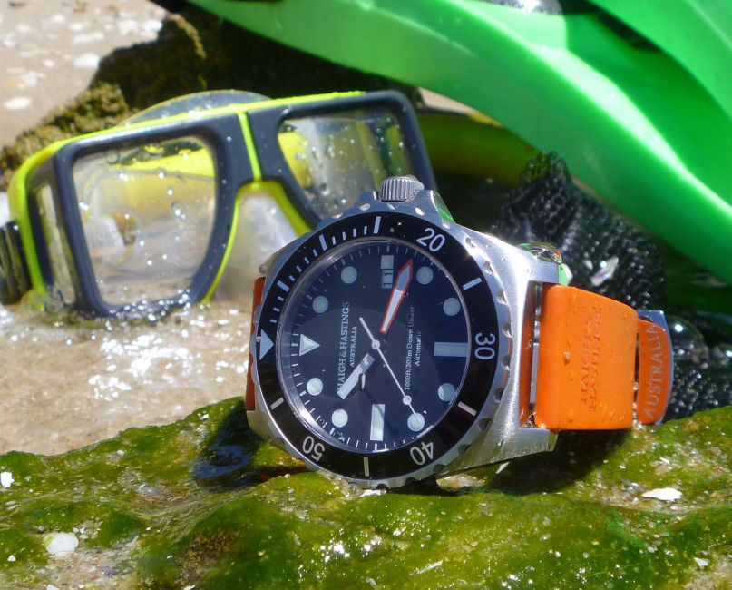 Haigh & Hastings M2 Diver Automatic, designed to explore great depths.