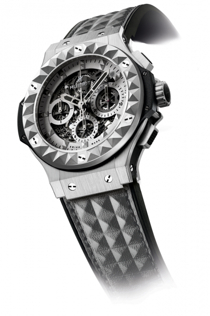 The Hublot Depeche Mode Limited Edition 2014 watch, made from steel.