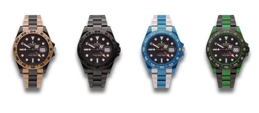 Rolex Explorer II with Rau-Tech Duramantan