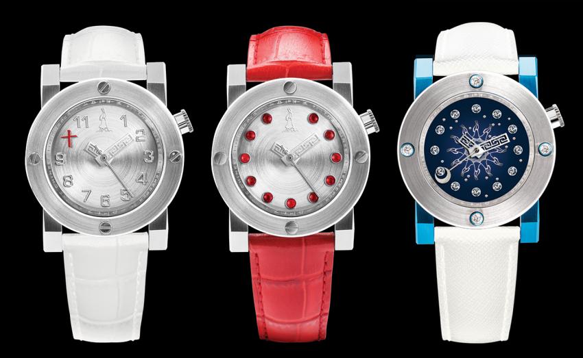 The new Ladies collection from The Chinese Timekeeper: CTK101 – Three Hands Automatic, CTK103 - Red Jade Automatic and the CTK102 – Diamond Sky map Automatic