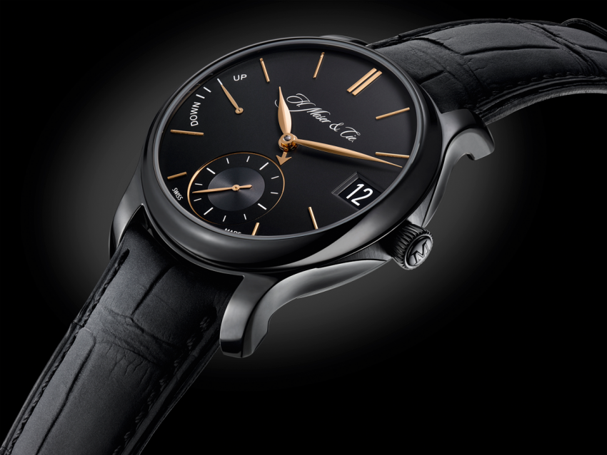 For the Perpetual Calendar Black Edition, H. Moser & Cie chose titanium for its exceptional mechanical properties. 