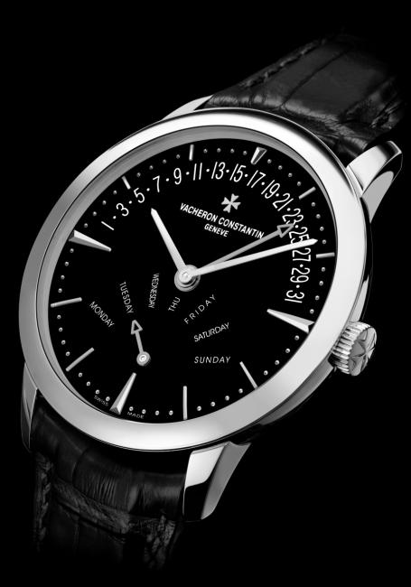 Vacheron Constantin Patrimony retrograde day and date model issued in 20 pieces.