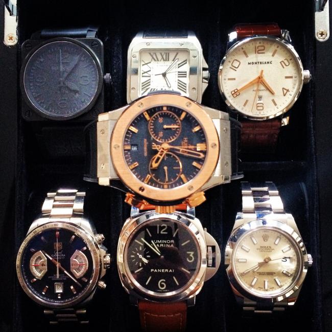 FormulaTime's watch collection.