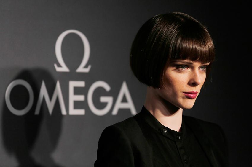 Model, Coco Rocha at the OMEGA Dark Side of the Moon Event