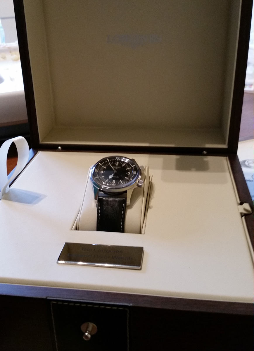 Longines legend diver box online