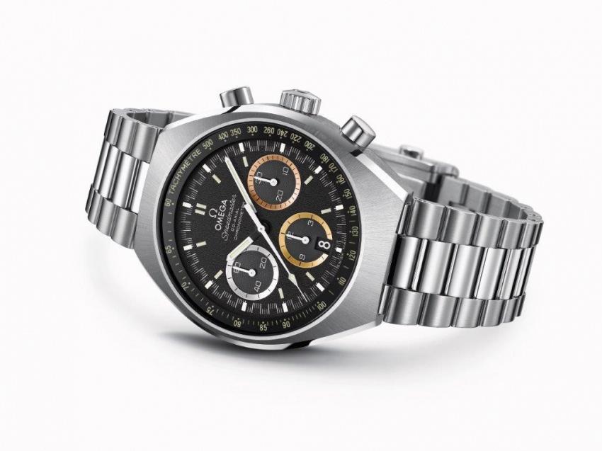 Omega Speedmaster MarkkII "Rio 2016", stainless steel case and matt black dial.