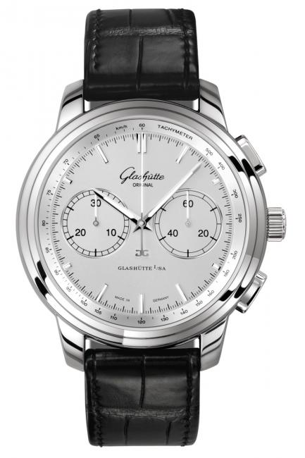 Glashutte Senator Chronograph XL was first presented at the 2010 Baselworld