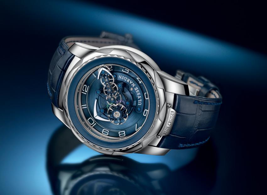 Ulysse Nardin Blue Cruiser, a spectacular flying "Carrousel-Tourbillon"