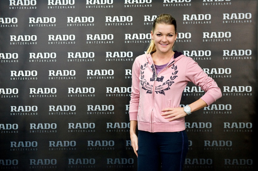 Rado brand ambassador Agnieszka Radwanska is the 2014 champion of the Rogers Cup.