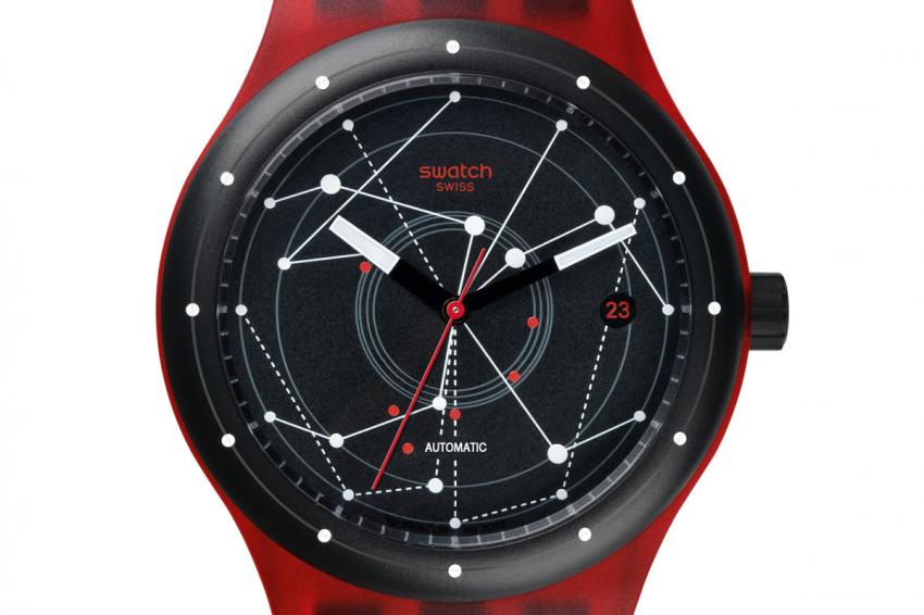 Swatch Sistem51 Red