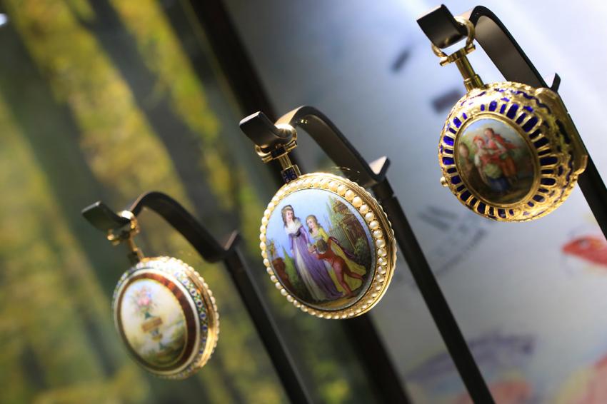 Artifacts of the Jaquet Droz Enchanted Journey Exhibit