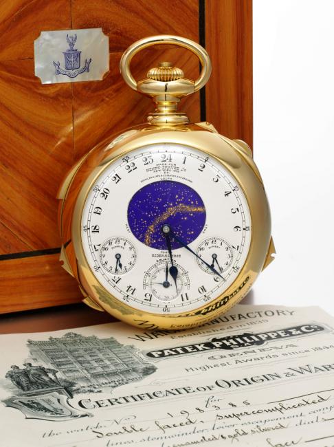 The Henry Graves Supercomplication made by Patek Philippe in 1933 (c) Sotheby's