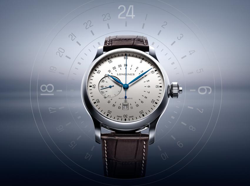 Longines Twenty-Four Hours Single Push-Piece Chronograph