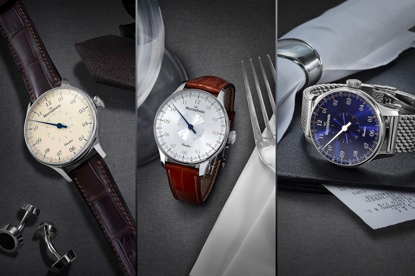 MeisterSinger Circularis collection is launched with three models with ivory, silver and blue dials.