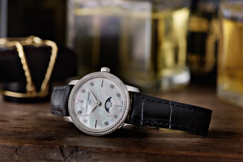 Frederique Constant Slimline Moonphase Lady