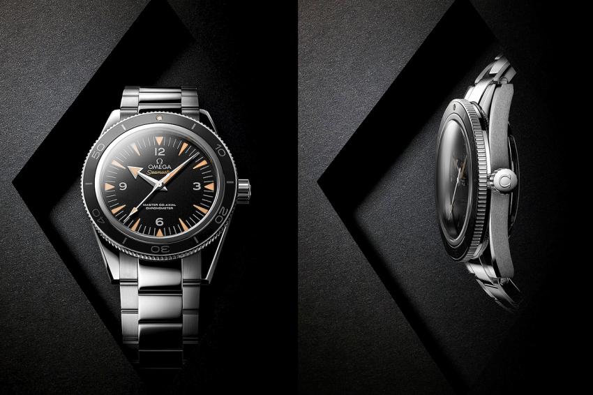 The new Omega Seamaster 300 with black dial