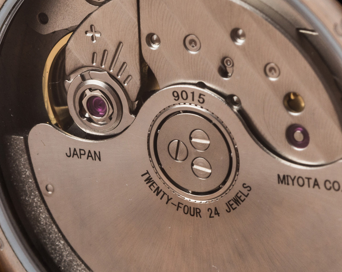 Miyota 9015 automatic movement review best sale