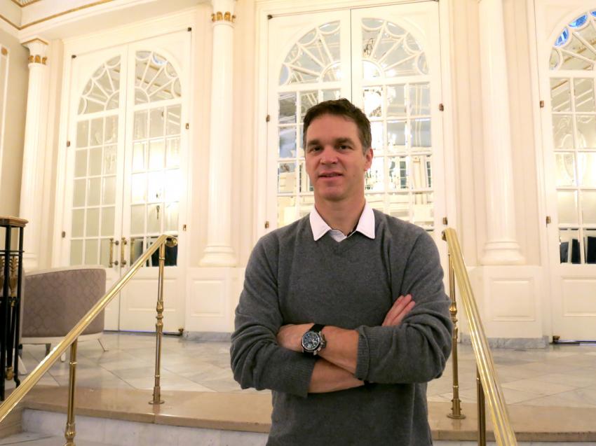 Luc Robitaille at the Ritz Carlton, Montreal