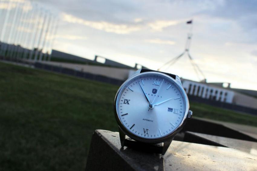 Erroyl E30 Heritage White paying a visit to the Parliament of Australia