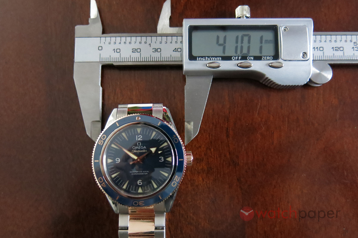 omega seamaster 300m lug to lug